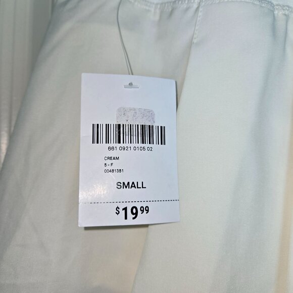 Forever 21 Womens Cream Skort With Built-In Shorts Size S - Picture 2 of 5